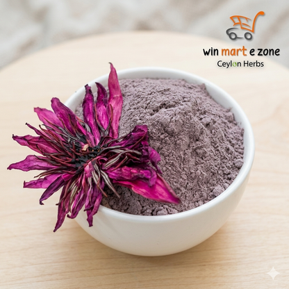 Bulk Dried Red Lotus Flower Powder (10kg+) - Premium Nymphaea Rubra Botanical Extract | Ceylon Herbs