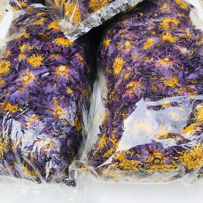 5kg+ Dried BLUE LOTUS Nymphaea Caerulea Organic Flowers Tea | Ceylon Herbs