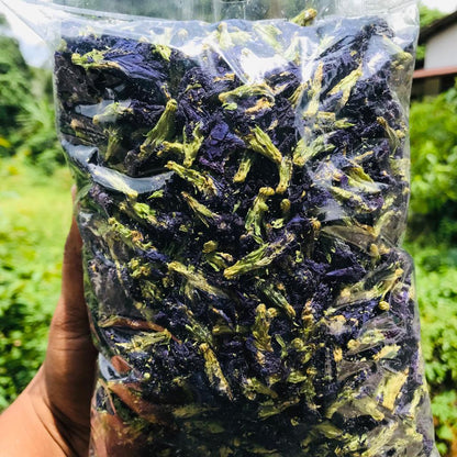 Dried Blue Butterfly Pea Flowers Natural Organic Drink | Ceylon Herbs
