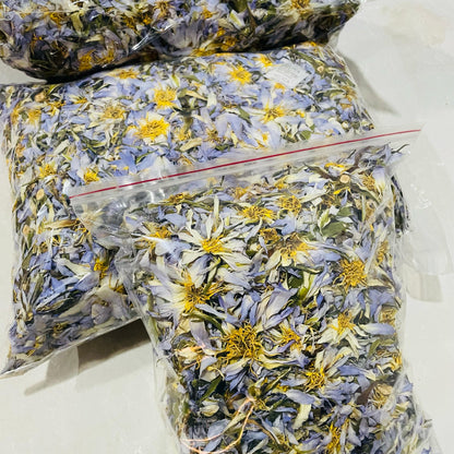 Dried Egyptian BLUE LOTUS Nymphaea Caerulea Organic Flowers Tea | Ceylon Herbs