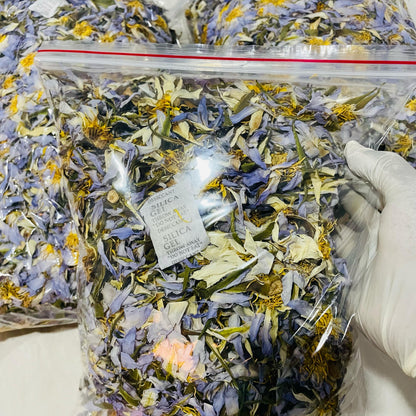 Dried Egyptian BLUE LOTUS Nymphaea Caerulea Organic Flowers Tea | Ceylon Herbs
