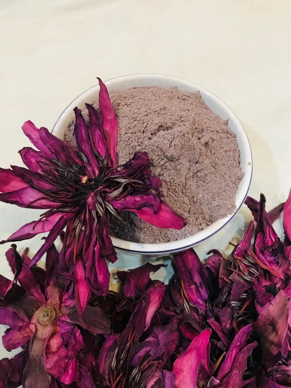 10kg+ Dried Red Lotus Powder Nymphaea Rubra Premium Quality | Ceylon Herbs