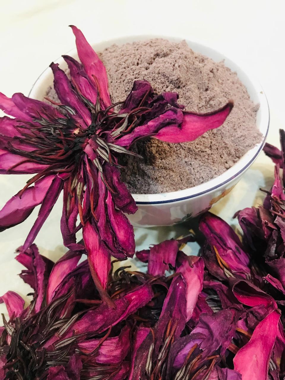 10kg+ Dried Red Lotus Powder Nymphaea Rubra Premium Quality | Ceylon Herbs