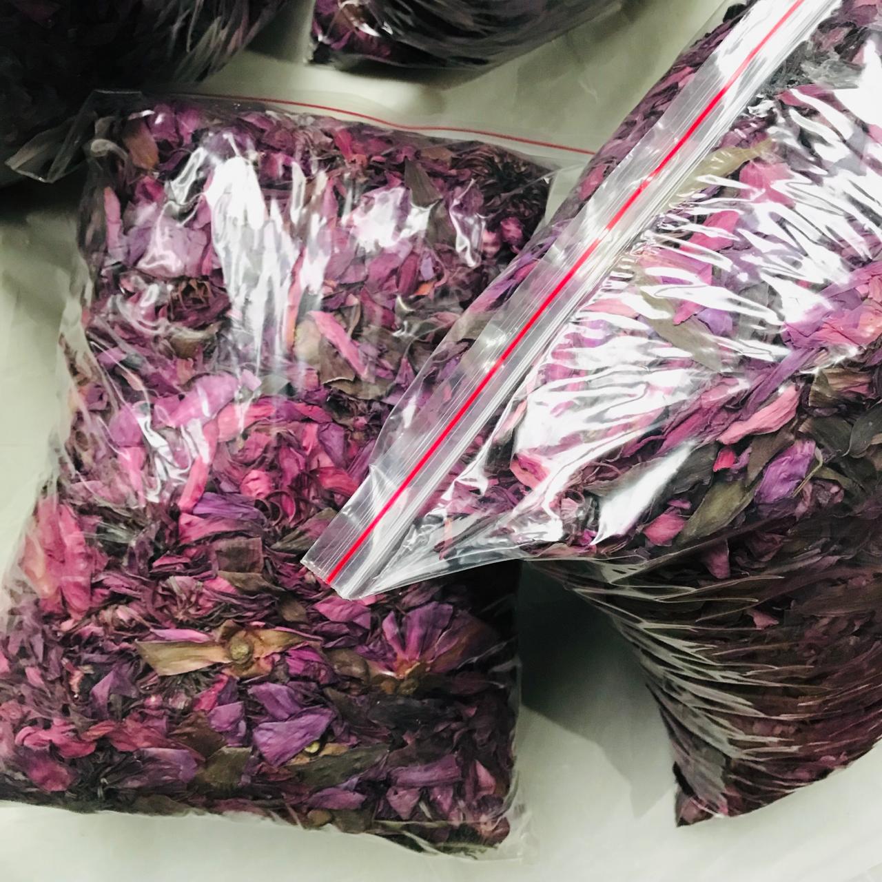 10kg+ Dried Red Lotus Flowers Premium Quality Nymphaea Nouchali Herbal Tea | Ceylon Herbs