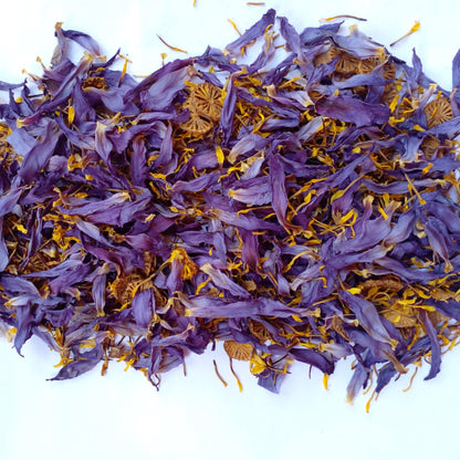Dried Cut Lotus 100% Organic Natural Premium Quality Flowers Tea | Ceylon Herbs